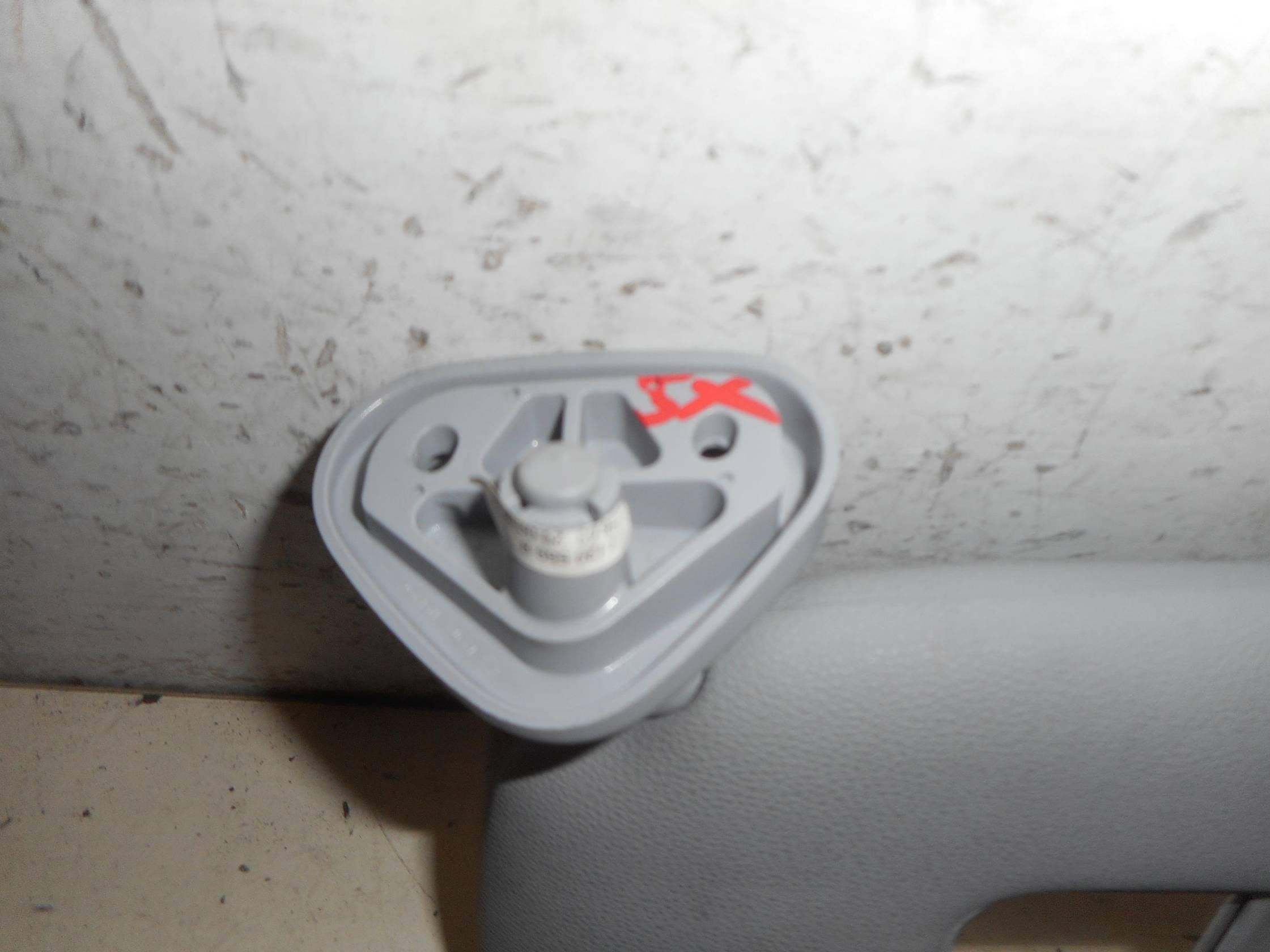 Aletta parasole parabrezza sx.